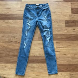 Vibrant M.I.U skinny jeans size 9 (W28)